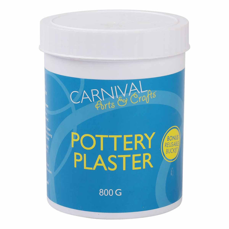 Steel Blue Carnival Pottery Plaster 800g Plaster and Plaster Bandages