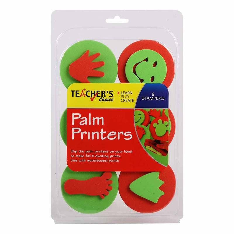 Firebrick Teacher’s Choice Palm Printers 6 Pieces Educational / Learning