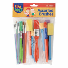 Light Goldenrod Tim & Tess Assorted Brush Pack 25 Pieces Brushes