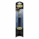 Dark Slate Blue Holcroft Oil, Acrylic & Watercolour Brush Set White 4 Pack Taklon and Synthetic Brushes