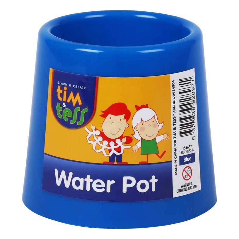 Goldenrod Tim & Tess Water Pot 3.5 x 4.5 x 3.35mm Blue Kids Painting Acccessories