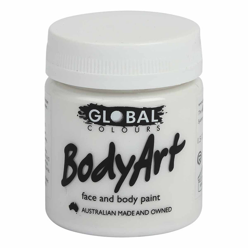 Gray Global White Facepaint 40ml Face Paints