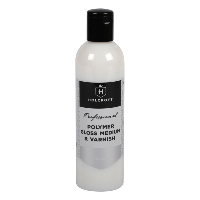 Gray Holcroft Polymer Gloss Medium & Varnish 250ml Acrylic Paints