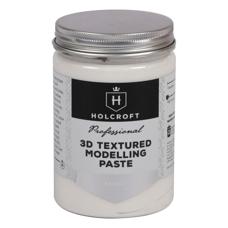 Gray Holcroft 3D Textured Modelling Paste 250ml Acrylic Paints