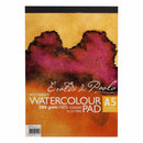 Brown Eraldo di Paolo A5 Watercolour Pad Hot Pressed 300gsm 10 Sheets Watercolour Pads