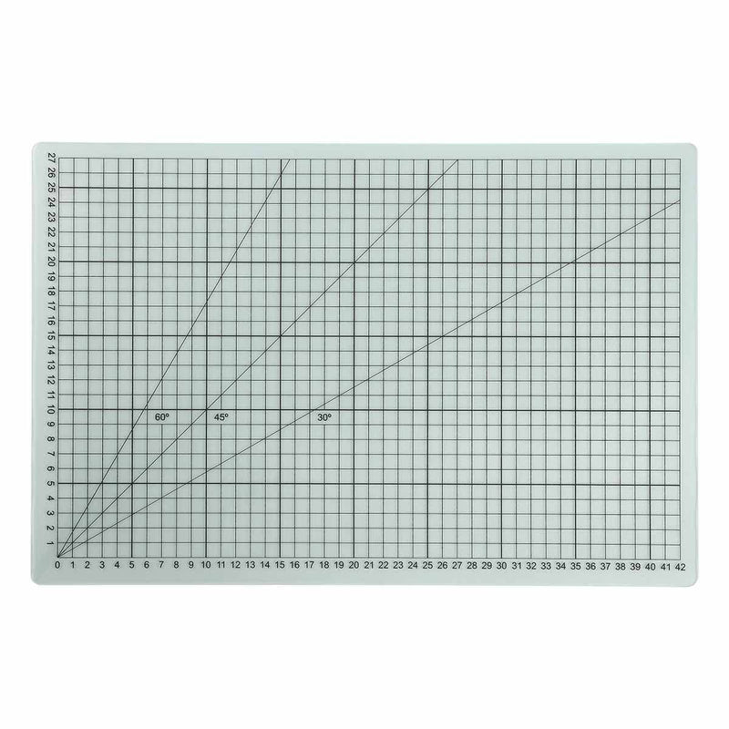 Gray Carnival Cutting Mat A3 Translucent 3mm Quilting and Sewing Tools and Accessories
