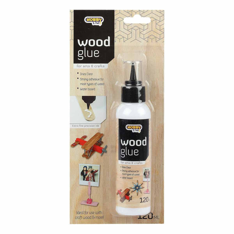 Tan Hobby Line Wood Glue 120ml Glues