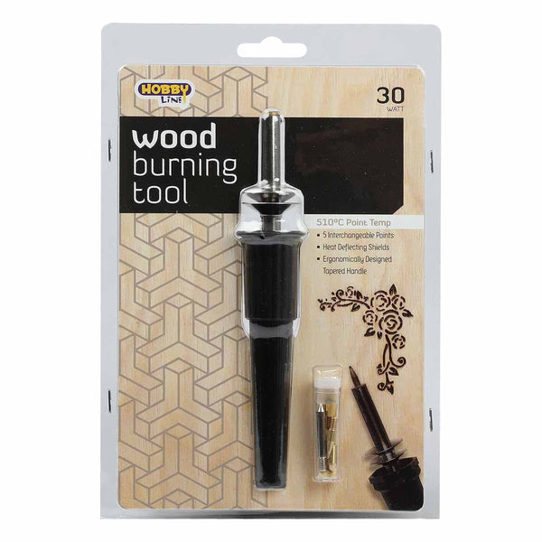100+ Wood Burning Supplies Available at Riot Art & Craft