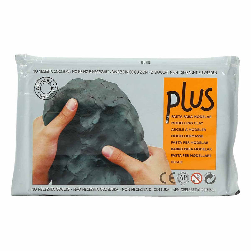 Goldenrod Plus Natural Self Hardening Clay Black 1kg Air Dry Clay
