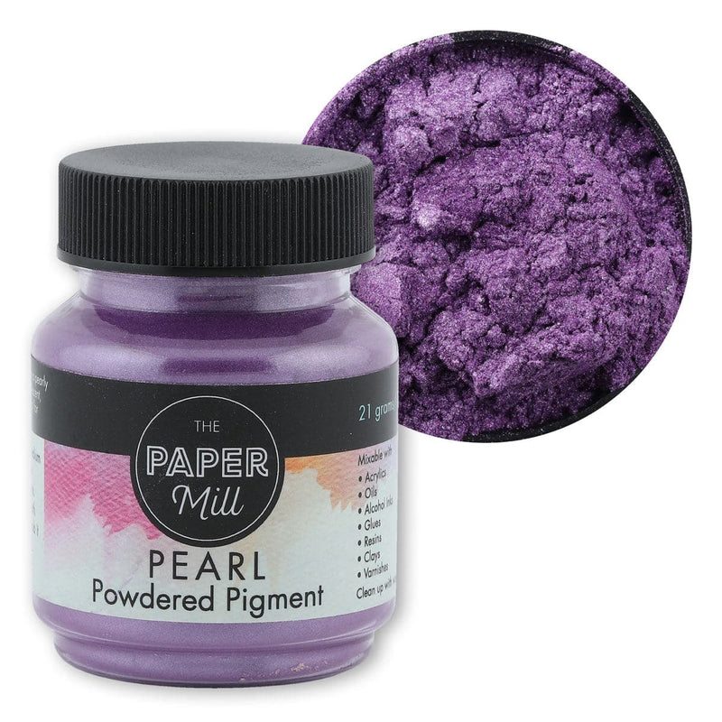 Dim Gray The Paper Mill Pearl Powdered Pigment Lavender 21g Pigments