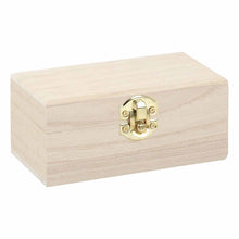 Light Gray Urban Crafter Paulownia Rectangle Box 13 x 7 x 5.8cm Boxes