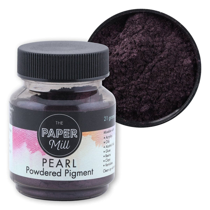 Black The Paper Mill Pearl Powdered Pigment Emperor 21g Pigments