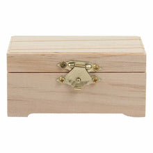 Rosy Brown Urban Crafter Pine Hinged Box 9 x 6 x 4cm Boxes