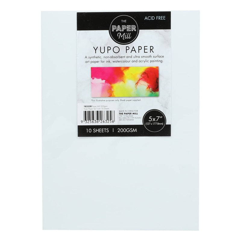 Lavender The Paper Mill Synthetic Paper 200gsm 5 x 7 inches 10 Sheets Pads