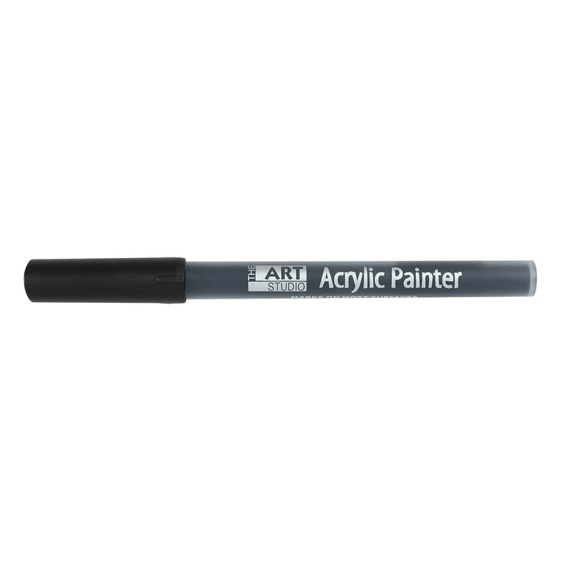 Dark Slate Gray The Art Studio Fine Tip Acrylic Painter Pen Black Pens and Markers
