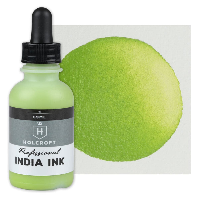 Yellow Green Holcroft India Ink Daintree 59ml Ink