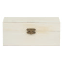 Light Gray Urban Crafter Plywood Rectangular Box with Latch 16 x 7.7 x 6.8cm Boxes