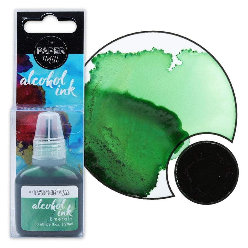 Sea Green The Paper Mill Alcohol Ink Emerald 20ml Alcohol Ink