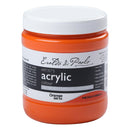 Chocolate Eraldo di Paolo Acrylic Paint Orange 500ml Acrylic Paints