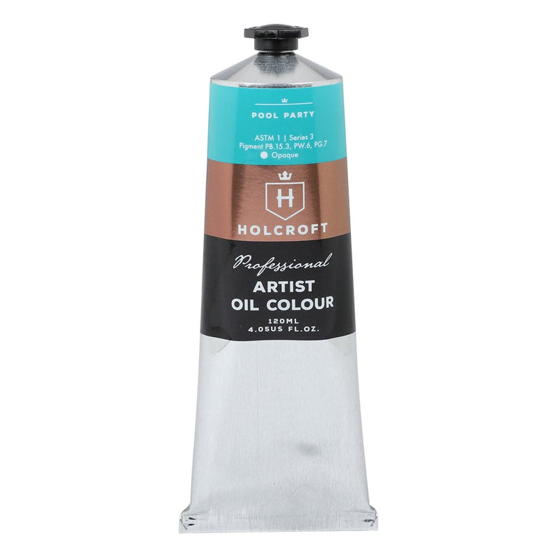 Rosy Brown Holcroft Artist Oil Paint Pool Party S3 120ml Oil