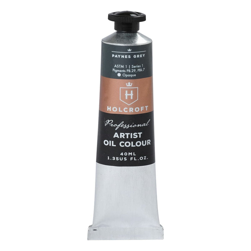 Rosy Brown Holcroft Artist Oil Paint Paynes Grey S1 40ml Oil