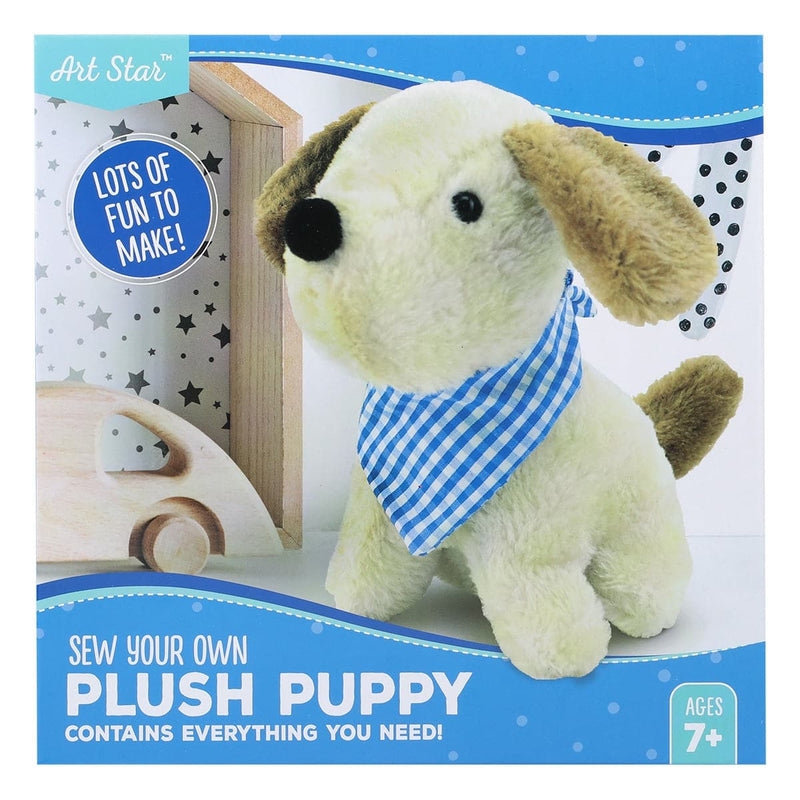 Gray Make Your Own Plush Puppy Activity Kit Kids Kits