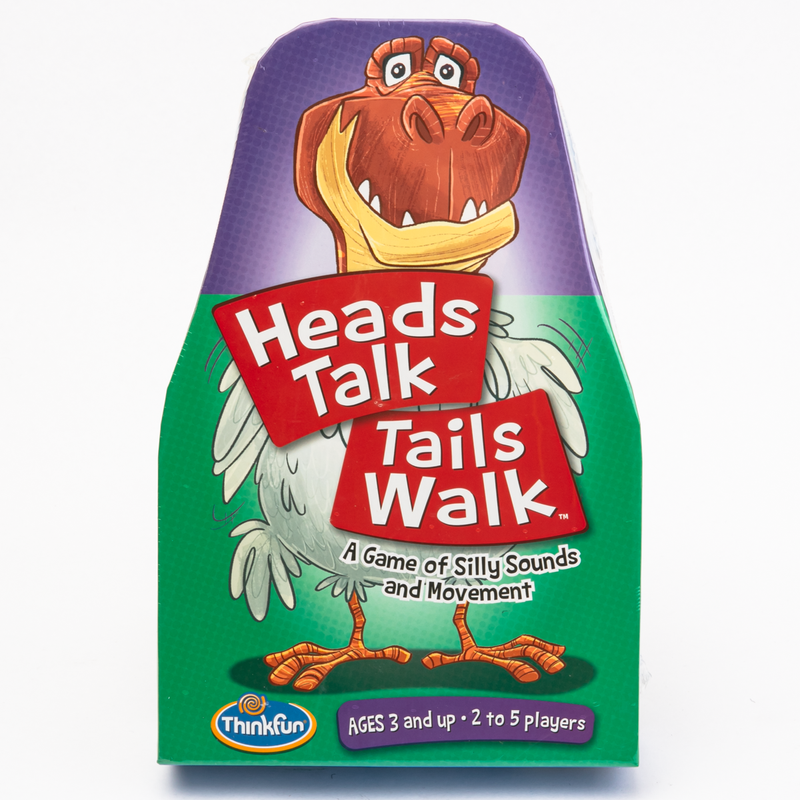 White Smoke ThinkFun - Heads Talk Tails Walk Kids Educational Games and Toys