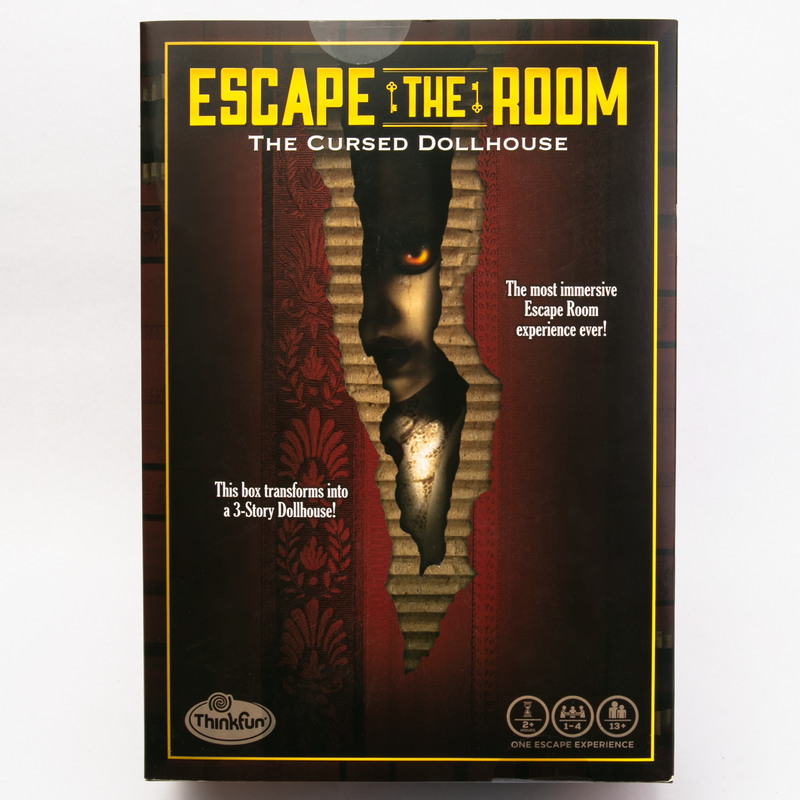 Dark Slate Gray ThinkFun - Escape Room The Cursed Dollhouse Kids Educational Games and Toys