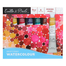 Tomato Eraldo di Paolo Watercolour Paint Mixing Hues 6 x 9ml Watercolour Paints