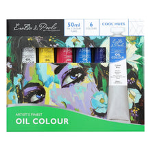 Light Steel Blue Eraldo di Paolo Oil Paint Cool Hues 6 x 50ml Oil Paints