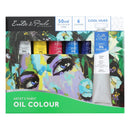 Light Steel Blue Eraldo di Paolo Oil Paint Cool Hues 6 x 50ml Oil Paints