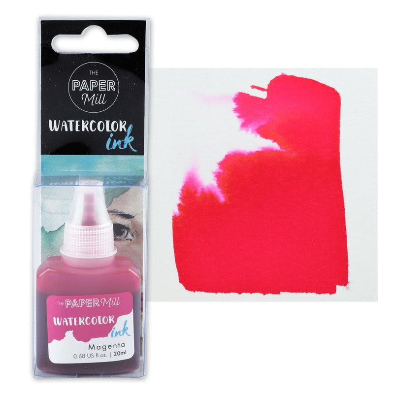 Tomato The Paper Mill Watercolour Ink Magenta 20ml Inks