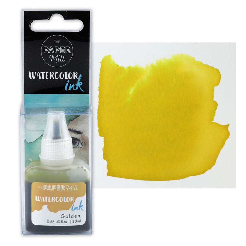 Goldenrod The Paper Mill Watercolour Ink Golden 20ml Inks