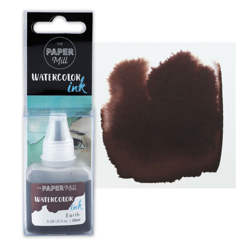 Dark Slate Gray The Paper Mill Watercolour Ink Earth 20ml Inks