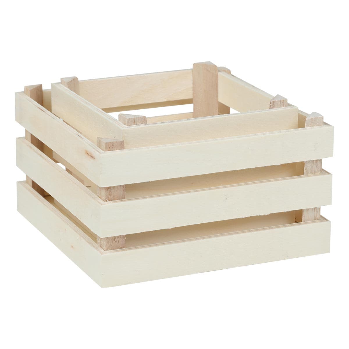 Gray Urban Crafter Plywood Crates Set Of 2 All Woodcraft