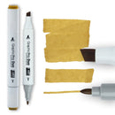 Dark Khaki The Art Studio GraphicPro Duo Marker Deep Olive Green Pens and Markers