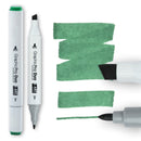 Cadet Blue The Art Studio GraphicPro Duo Marker Deep Green 6 pk Pens and Markers