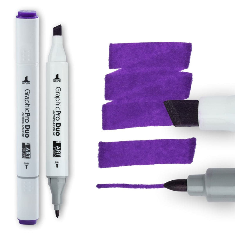 Dark Slate Blue The Art Studio GraphicPro Duo Marker Ultramarine Pens and Markers
