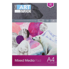 Violet Red The Art Studio A4 Mixed Media 190gsm 48 Sheets Pads