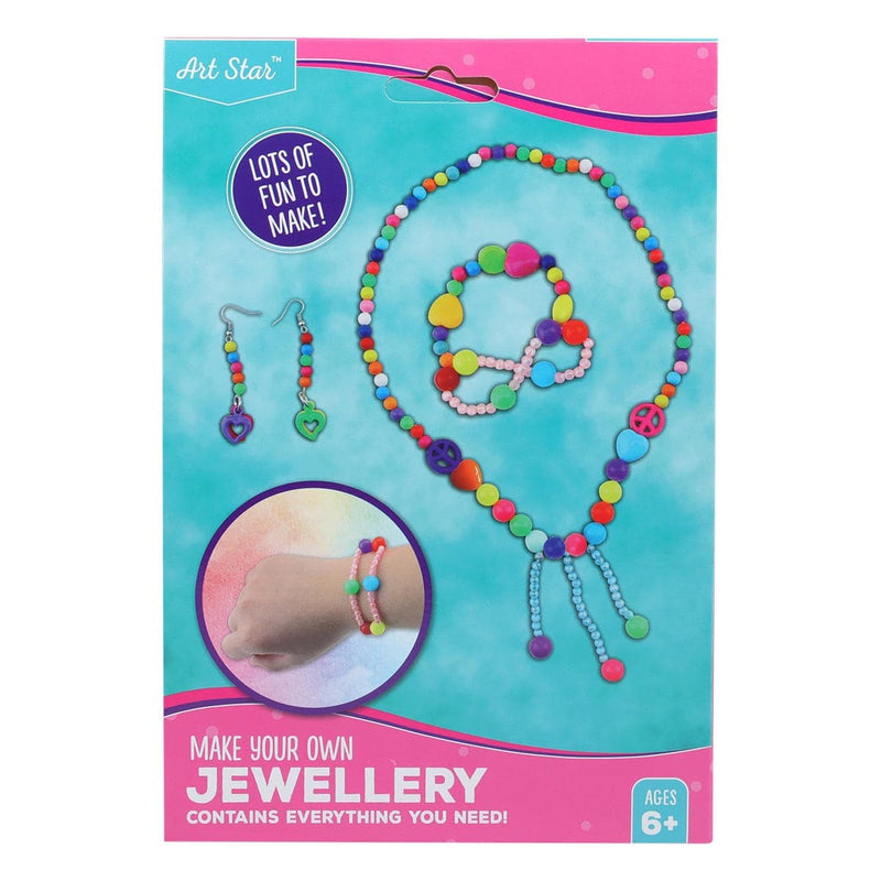 Sky Blue Beads & Jewellery Making Activity Kit Kids Craft Kits