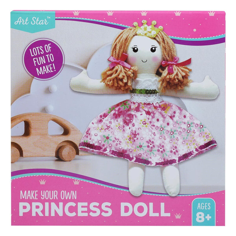 Gray Art Star Make Your Own Princess Doll Makes 1 Kids Craft Kits