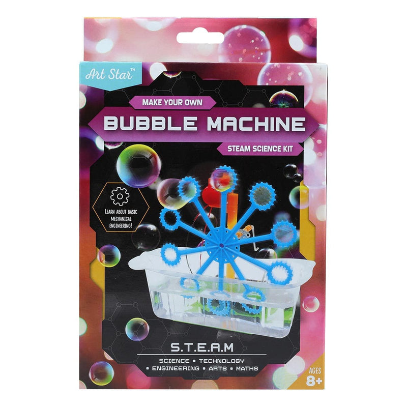 Dodger Blue Art Star Make Your Own Bubble Machine STEAM Science Kit Kids STEM & STEAM Kits