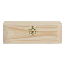 Tan Urban Crafter Pine & Plywood Curved Edge Box 20 x 9 x 6.5cm Boxes