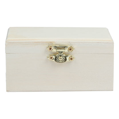 Light Gray Urban Crafter Plywood Rectangle Box 10x6x5cm Boxes