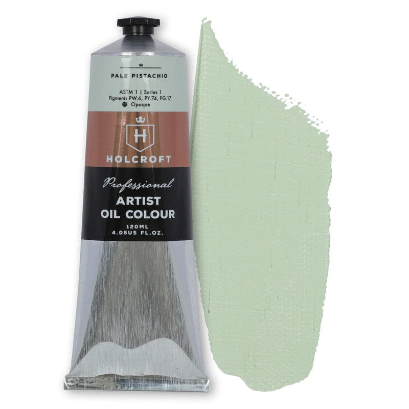 Gray Holcroft Artist Oil Paint Pale Pistachio S1 120ml Oil
