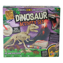 Rosy Brown 2 IN 1 World of Discovery Dinosaur Activity Set Kids Craft Kits