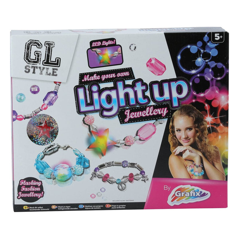 Gray Grafix Make your Own Light Up Jewellery Kids Craft Kits