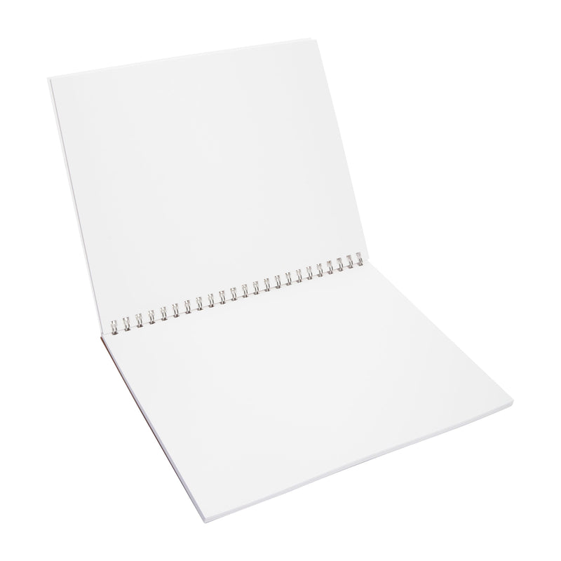 White Smoke Strathmore Mixed Media Vellum Spiral Paper Pad 9"X12" - 40 Sheets Pads