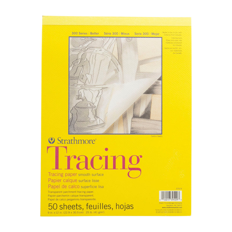 Gold Strathmore Tracing Paper Pad 9"X12" - 50 Sheets Pads