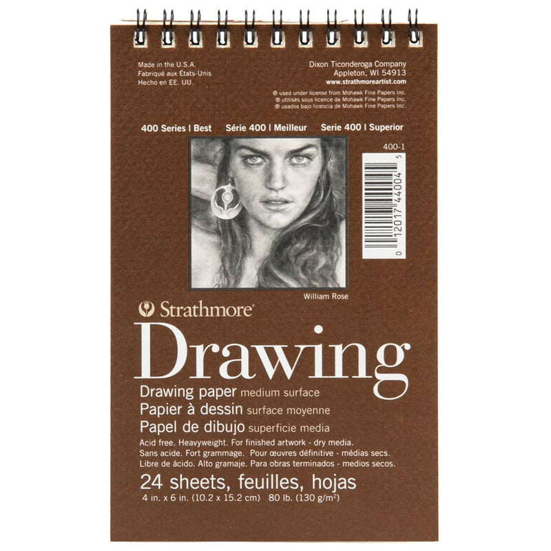 Strathmore Medium Drawing Spiral Paper Pad 4